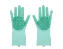 Thickened Silicone Dishwashing Gloves | Waterproof, Heat-Resistant for Kitchen & Pet Cleaning