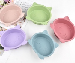 Baby Silicone Suction Plate | Self Feeding Tray | Infants & Toddlers Divided Dinnerware