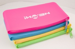 Large Silicone Travel Storage Bag | Portable Document Bag & Makeup Brush Organizer | Multi-Purpose Versatile Pouch
