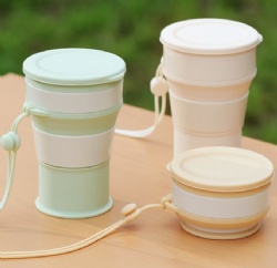 Collapsible Silicone Water Cup Portable Travel Mug Outdoor Camping Folding Coffee Cup New Design Coffee Mug
