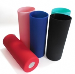Silicone Cup Sleeve for Glass Water Bottle, Anti-Scald Protective Cover, Anti-Scratch Sleeve for Thermos, Straight Baby Bottle Sleeve