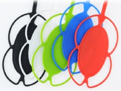 Silicone Lanyard Card Holder, Mobile Phone Protective Case, Silicone Cover, Lazy Outdoor Neck Strap, Badge & Phone Lanyard