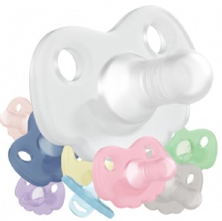 Cartoon Liquid Silicone Pacifier, Baby Soother, Silicone Orthodontic Pacifier