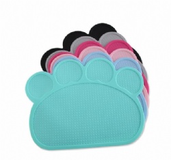Silicone Pet Mat, Large Non-Slip Anti-Spill Food Bowl Mat, Cat Litter Mat for Dogs & Cats, Eco-Friendly Pet Feeding Pad