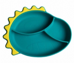 Silicone Dinner Plate Set, Baby Supplementary Food Bowl, Childrens Tableware for Infants & Toddlers