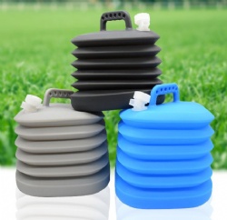 Portable Folding Water Bucket, Collapsible Water Container, Car & Home Outdoor Water Bag for Camping Travel