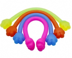 Silicone Pull Rope, Yoga Fitness Resistance Band, Exercise Stretch Band for Men & Women, Home & Office Workout Equipment