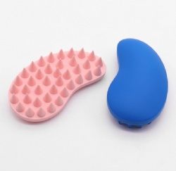 Silicone Pet Bath & Massage Brush, Dog Grooming Tool, Cat Washing Brush, Pet Cleaning & Bathing Supplies