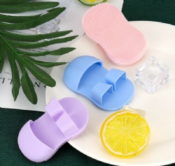 Silicone Soap-Shaped Facial Cleansing Brush, Makeup Remover Brush, Baby Bath & Shampoo Brush, Beauty Tool