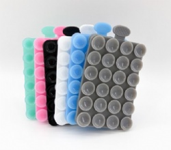 24-Cup Double-Sided Suction Cup, 20g Thickened Silicone Suction Cup, Strong Phone Holder for Mobile Phones, Tablets & Car Mount