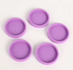 Custom Non-standard Round Silicone Cover Industrial Mechanical Accessories Silicone Lid