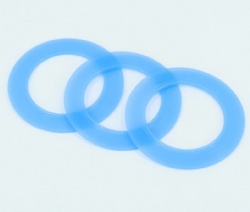 Custom Blue Silicone O-Ring Leakproof Durable Silicone Sealing Ring