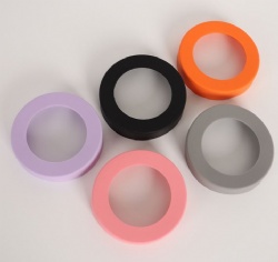 Silicone Water Cup Sleeve, Anti-Slip Anti-Scald Shockproof Protective Cover for Vacuum Flask